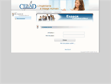 Tablet Screenshot of collab.celad.com